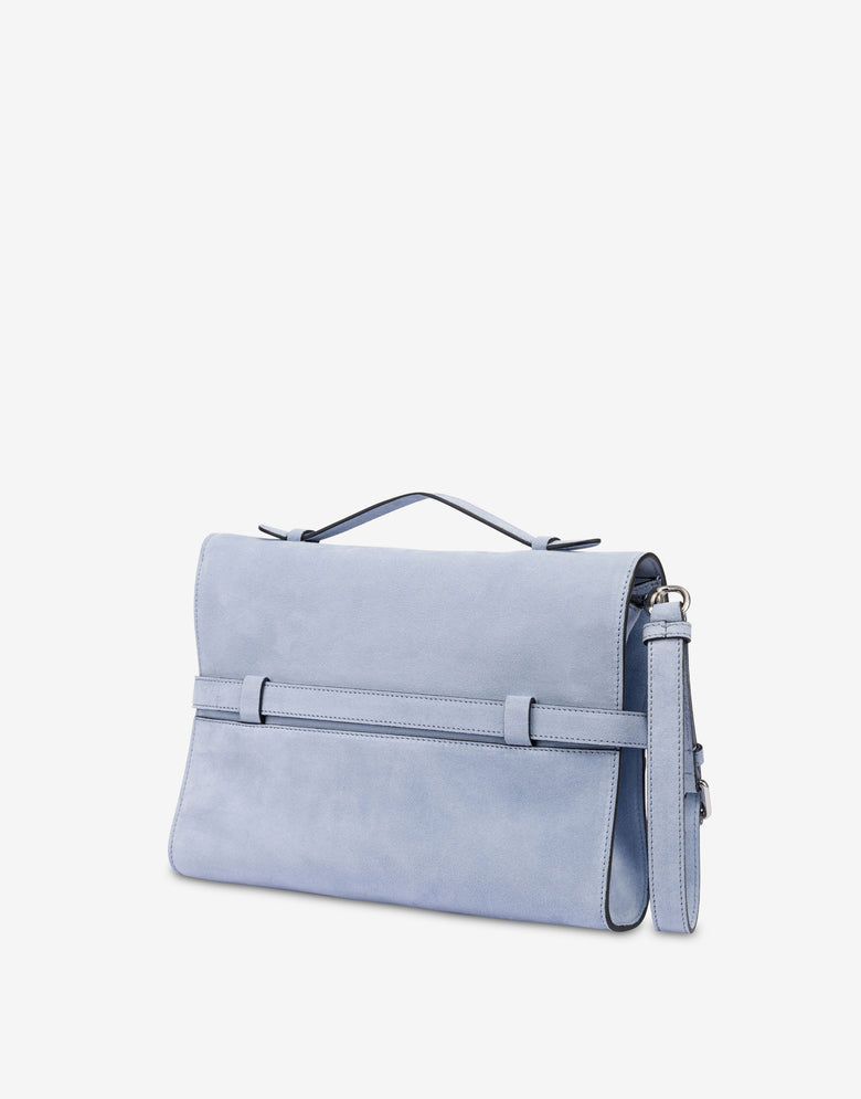 Moschino Tie Me embrague Celeste Moschino 1
