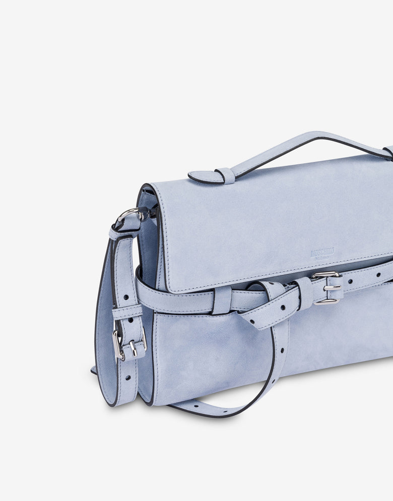 Moschino Tie Me embrague Celeste Moschino 3