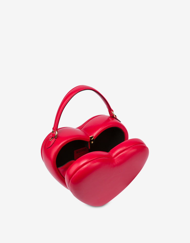 Moschino Love Me Bag de napa Rojo Moschino 2