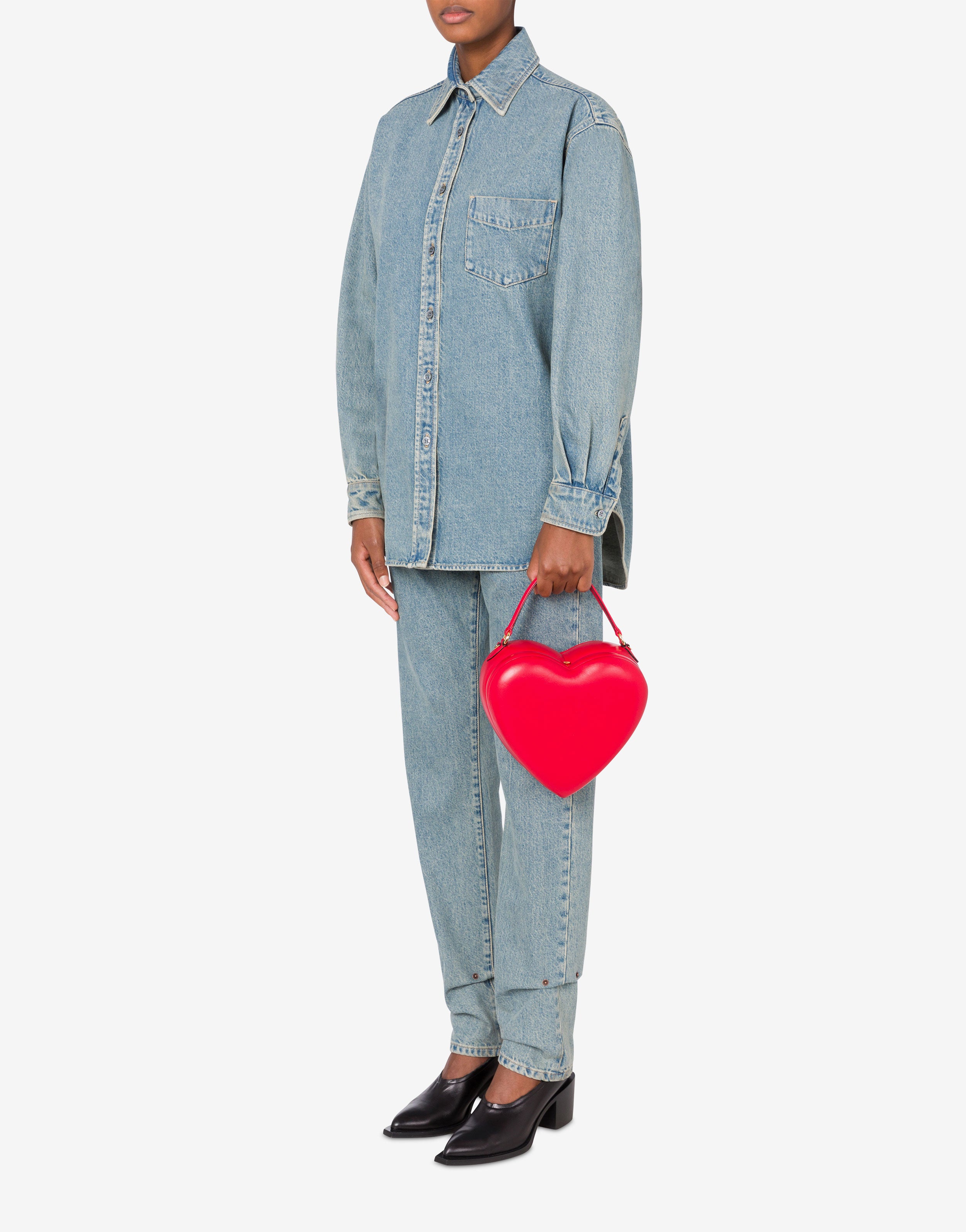 Moschino Love Me Bag in nappa | Moschino
