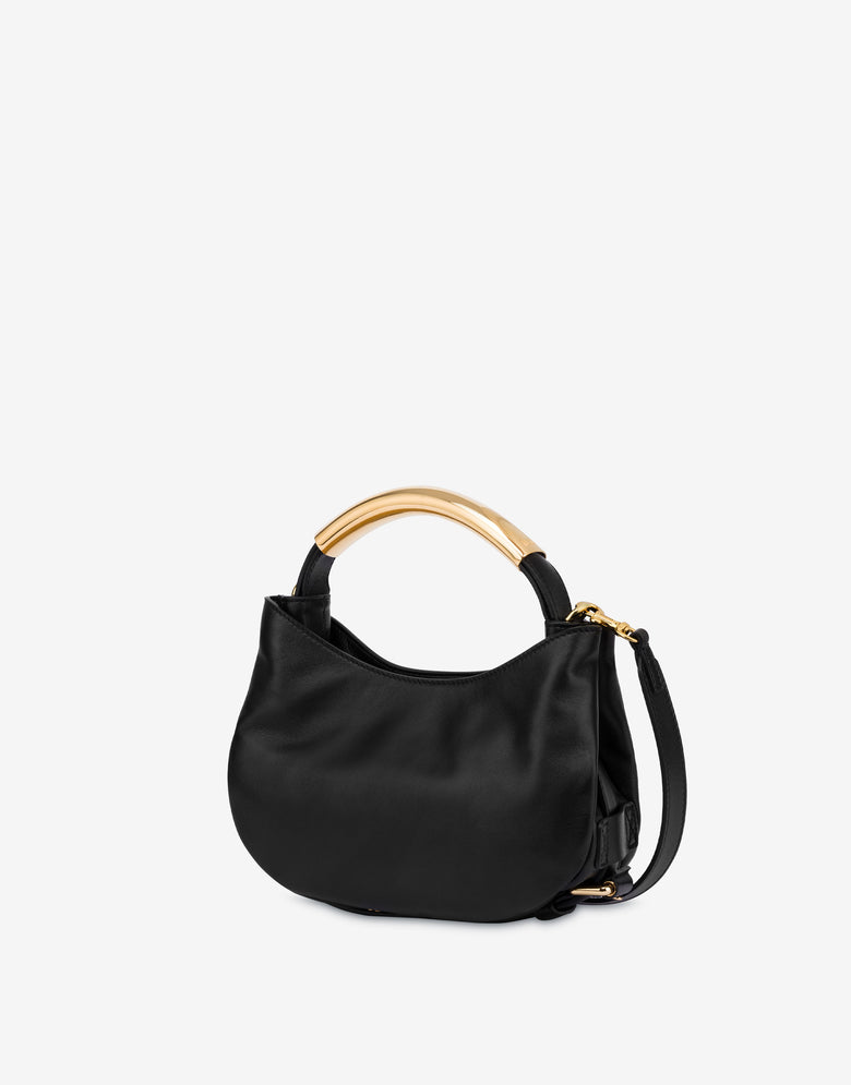Small Moschino Handle Me Bag Black Moschino 1