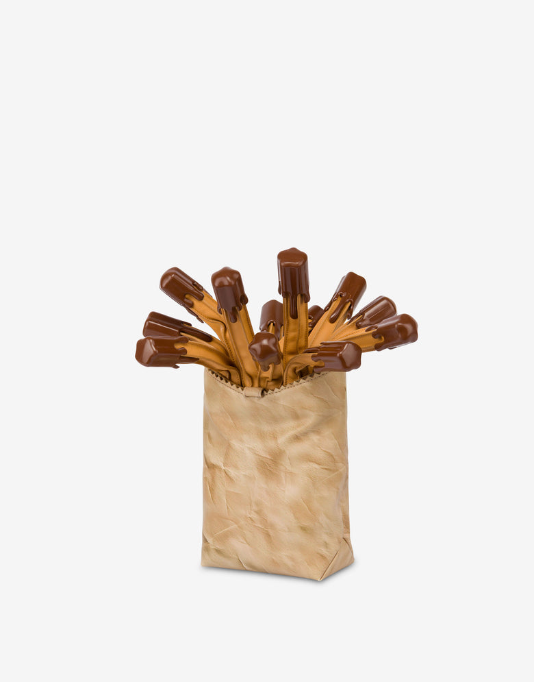 Churros Bag Brown Moschino 1