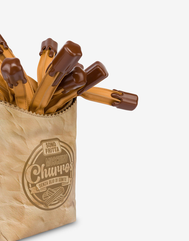 Churros Bag Brown Moschino 3