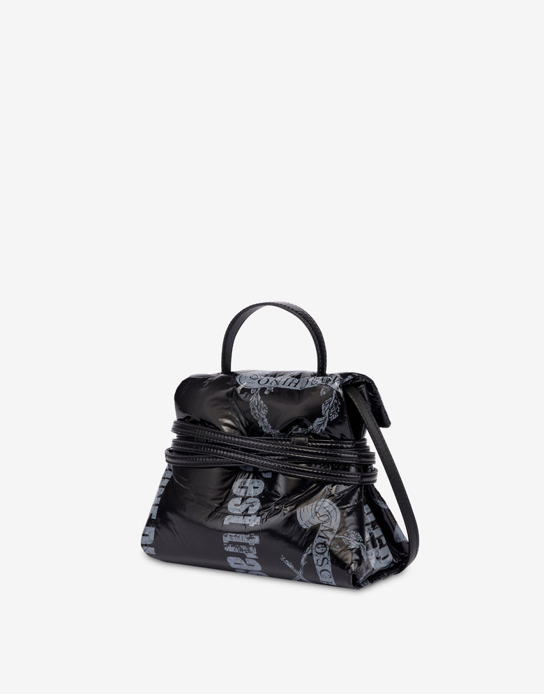Borsa a mano piccola Moschino Tie Me  Nero Moschino 1