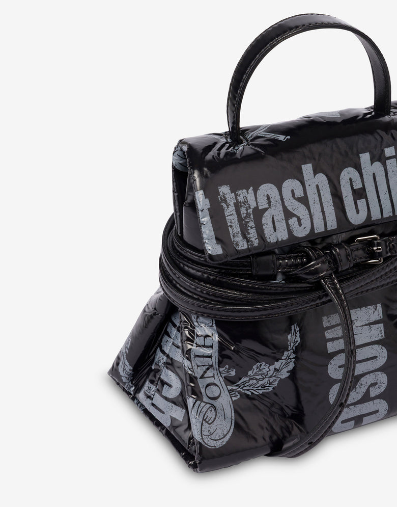 Borsa a mano piccola Moschino Tie Me  Nero Moschino 3