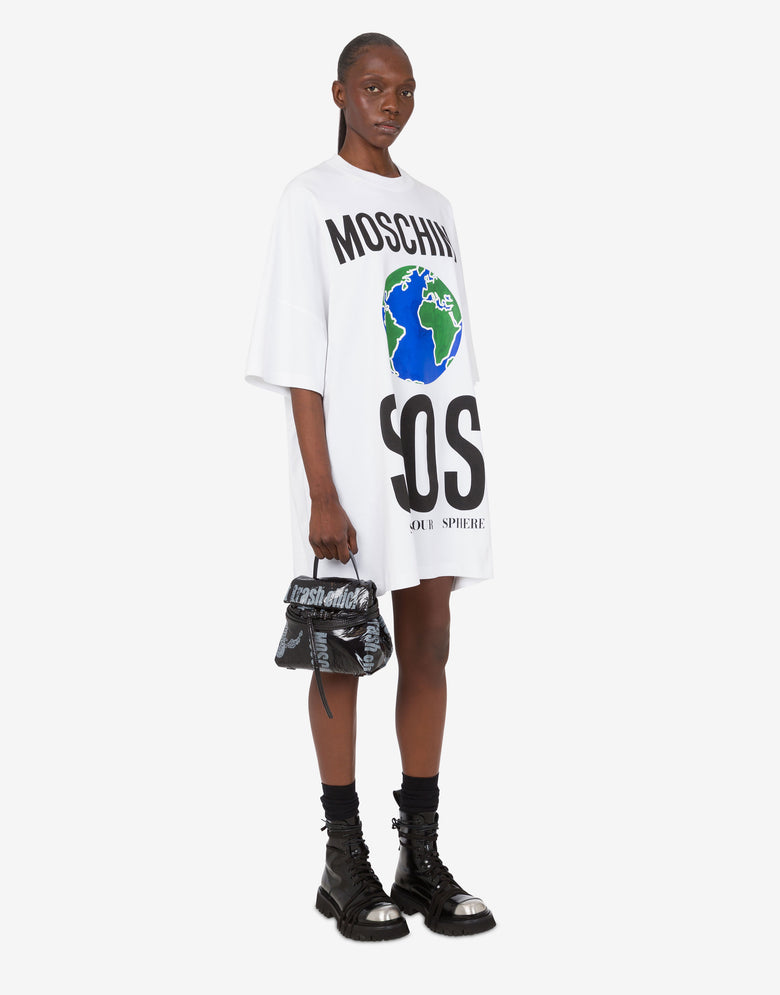 Borsa a mano piccola Moschino Tie Me  Nero Moschino 4