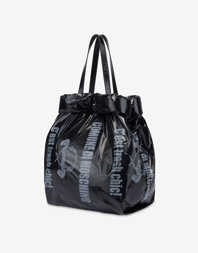 Trash bag Black Moschino 1