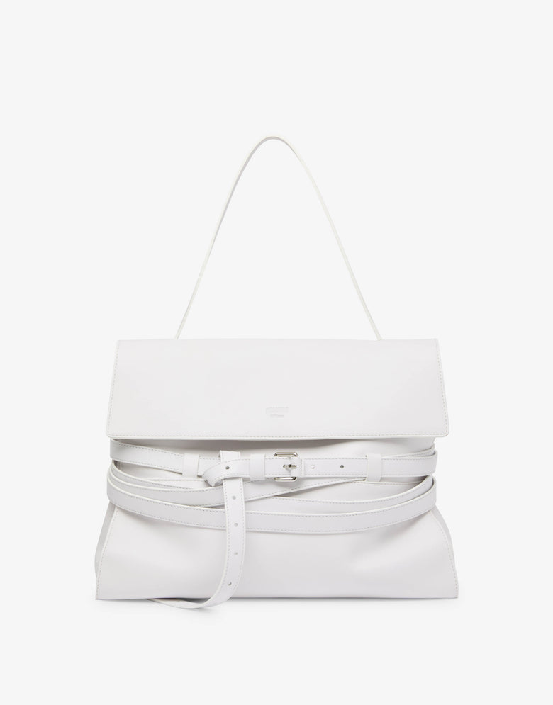 Sac à main moyen Moschino Tie Me Bleu clair Moschino 1