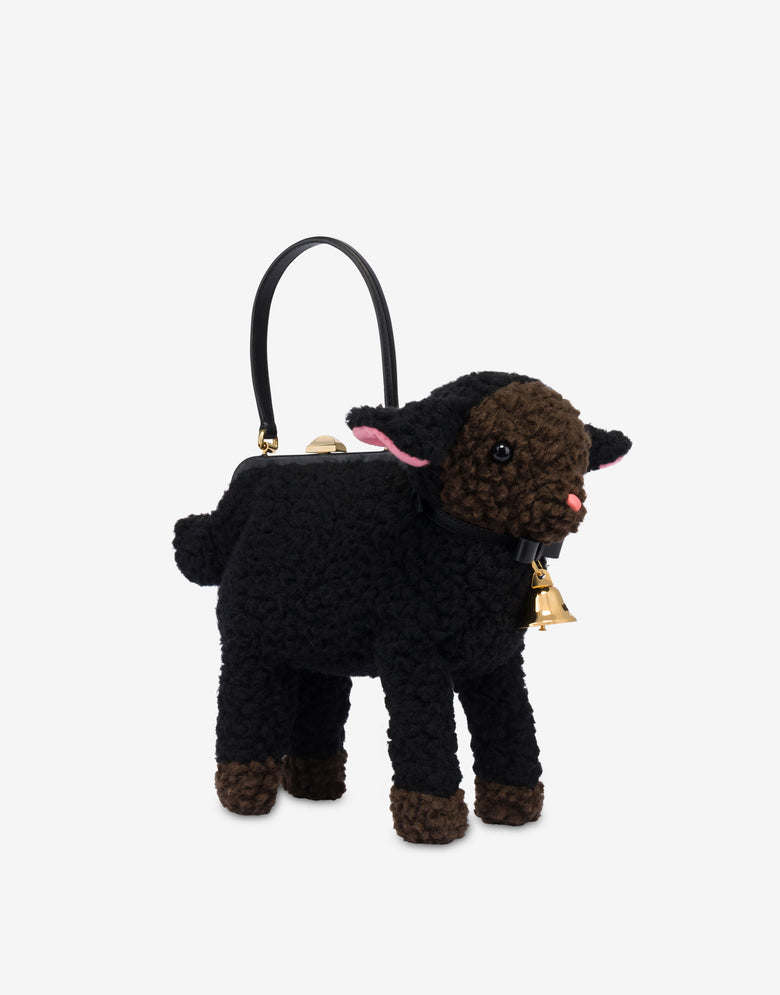 Sheep bag Nero Moschino 1