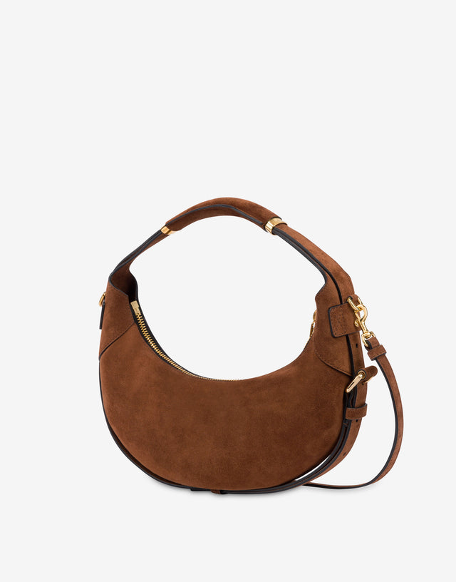 Moschino Handle Me Hobo Bag Brown Moschino 1