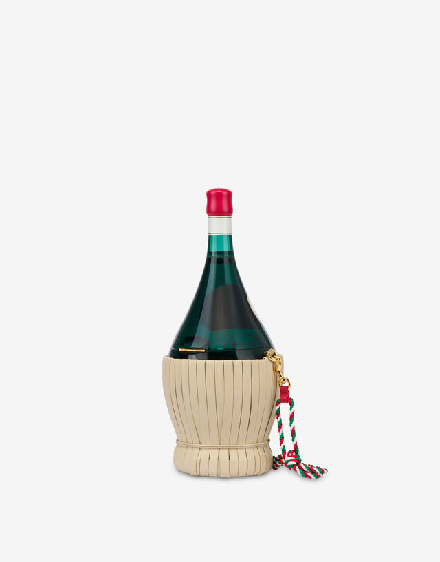 Bolsa para petaca de vino Verde oscuro Moschino 1
