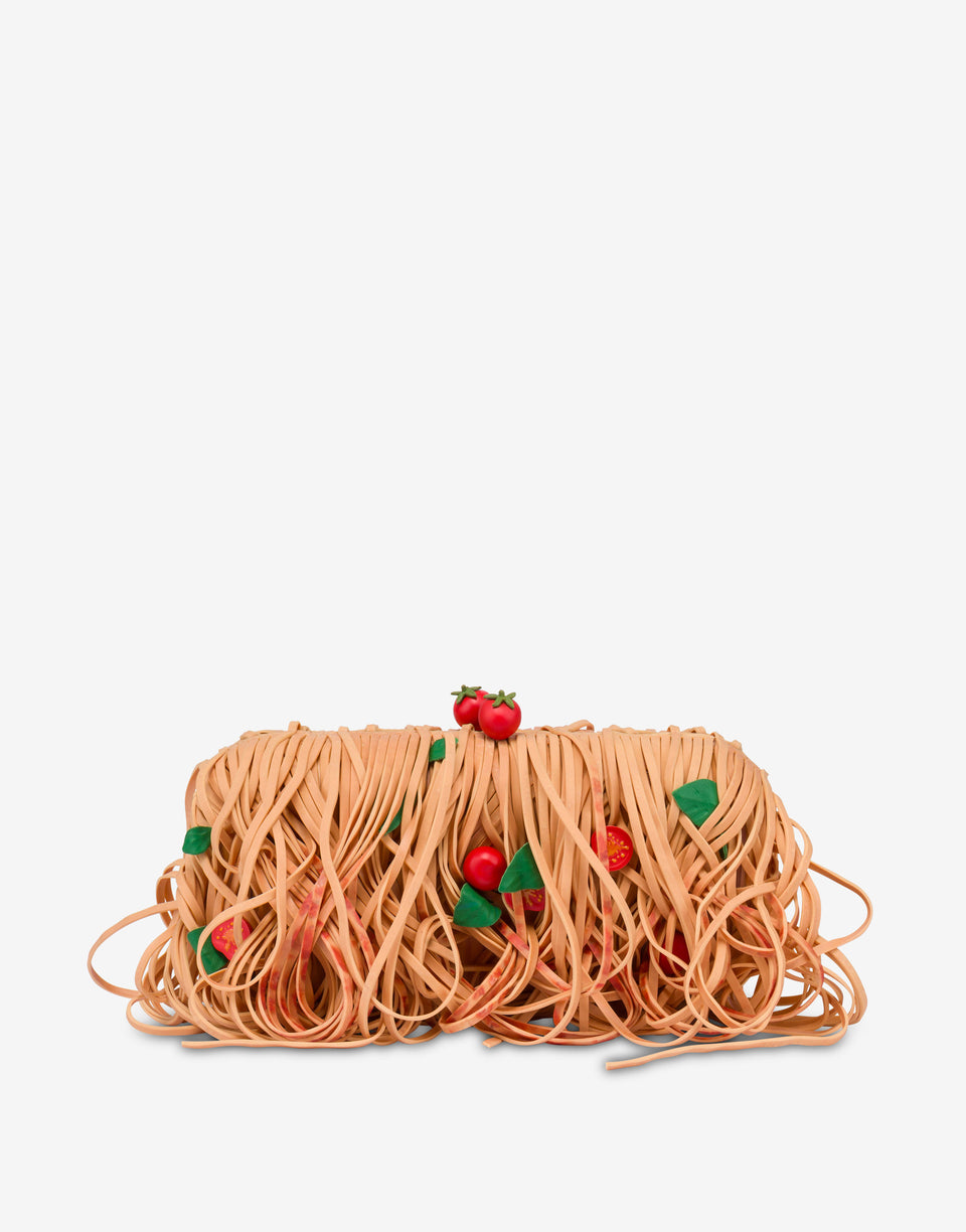 Spaghetti bag Beige Moschino 0