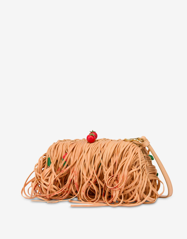 Spaghetti bag Beige Moschino 1