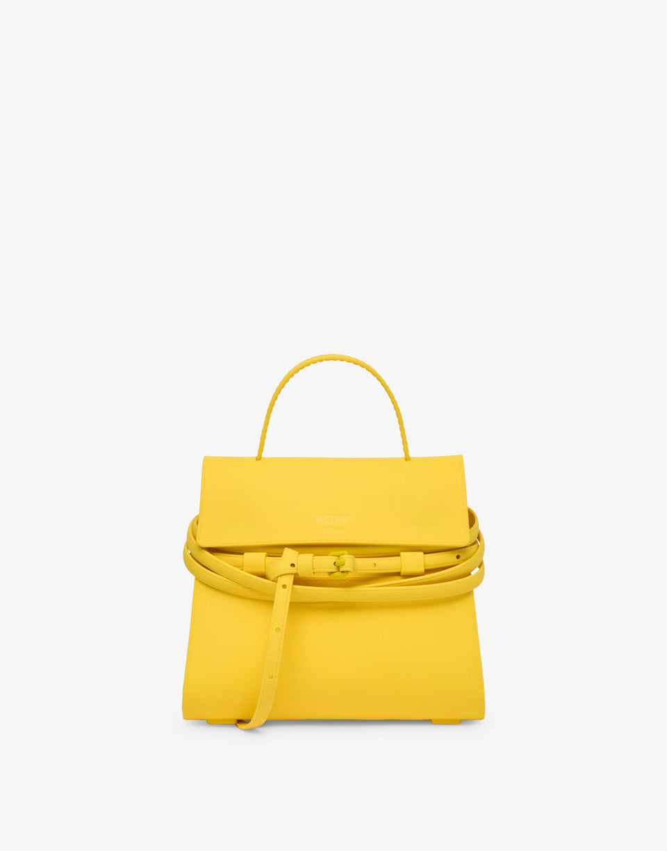 Moschino Tie Me small handbag Yellow Moschino 0