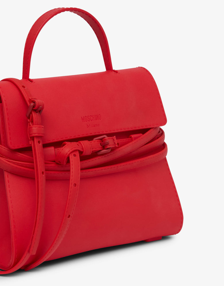 Moschino Tie Me 小手提包 红色 Moschino 3