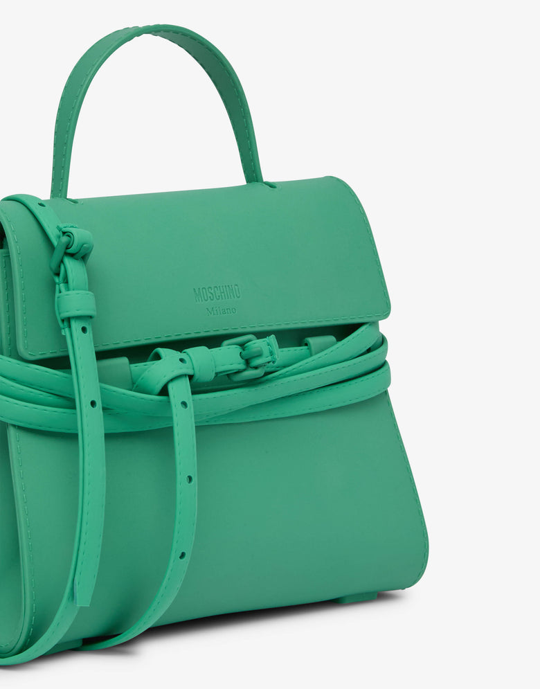 Moschino Tie Me 小手提包 绿色 Moschino 3