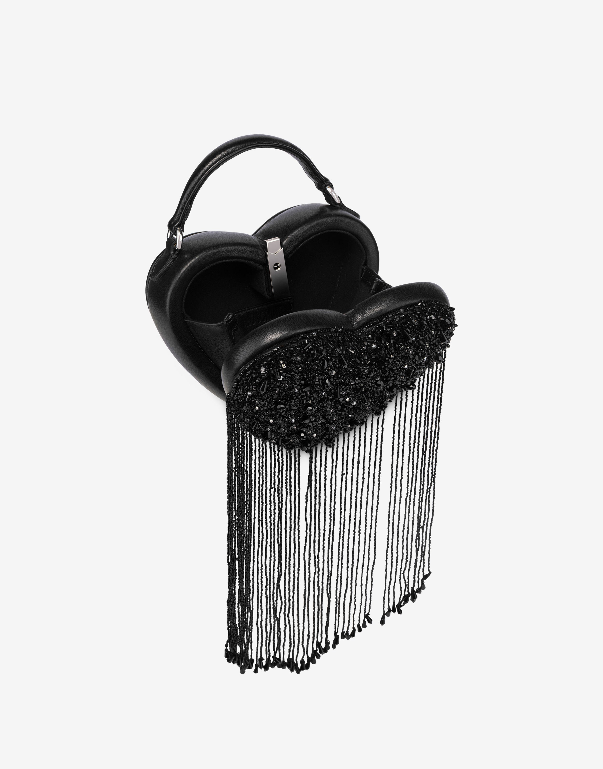 MOSCHINO インポートブラック パーティーバック、コスメバック 楽天市場】【新品】 モスキーノ ボディバッグ ナイロン レザー