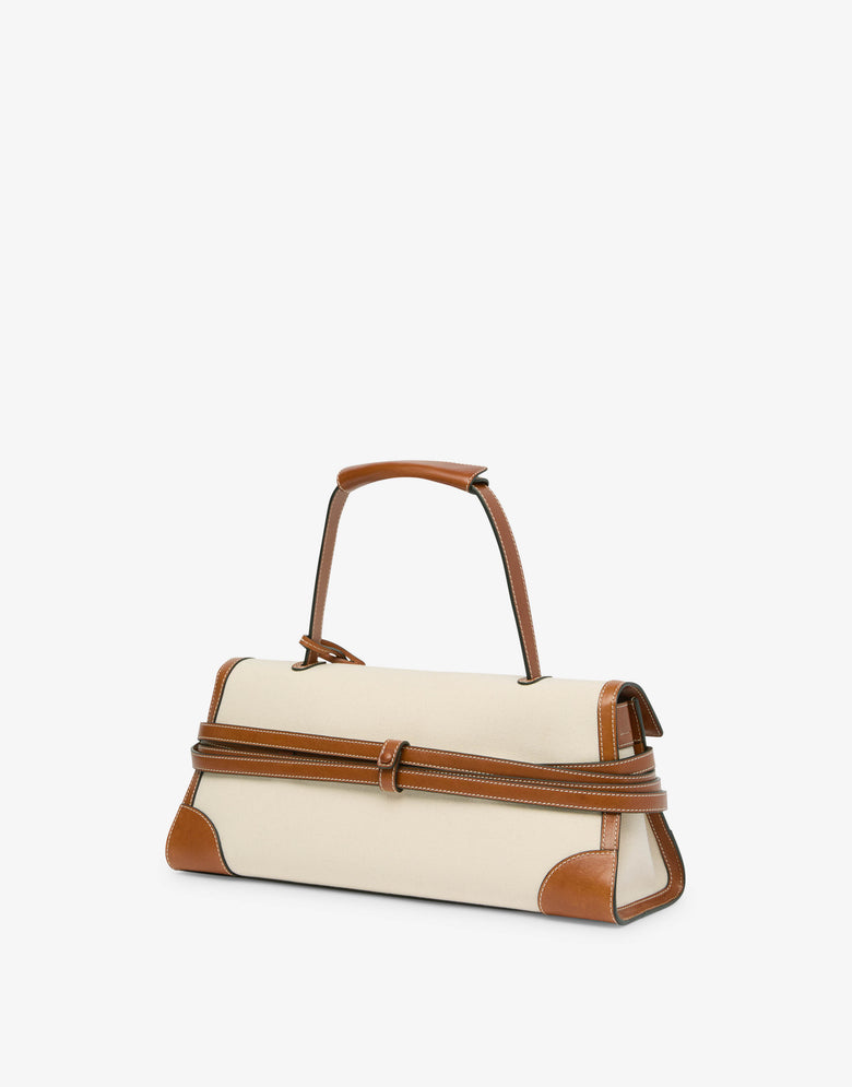 Moschino Tie Me shoulder bag Ivory Moschino 1