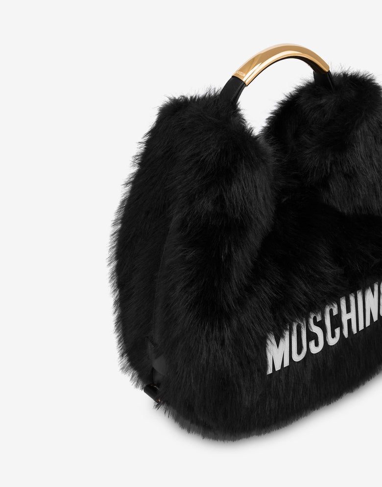 Moschino Handle Me Medium Bag Black Moschino 3