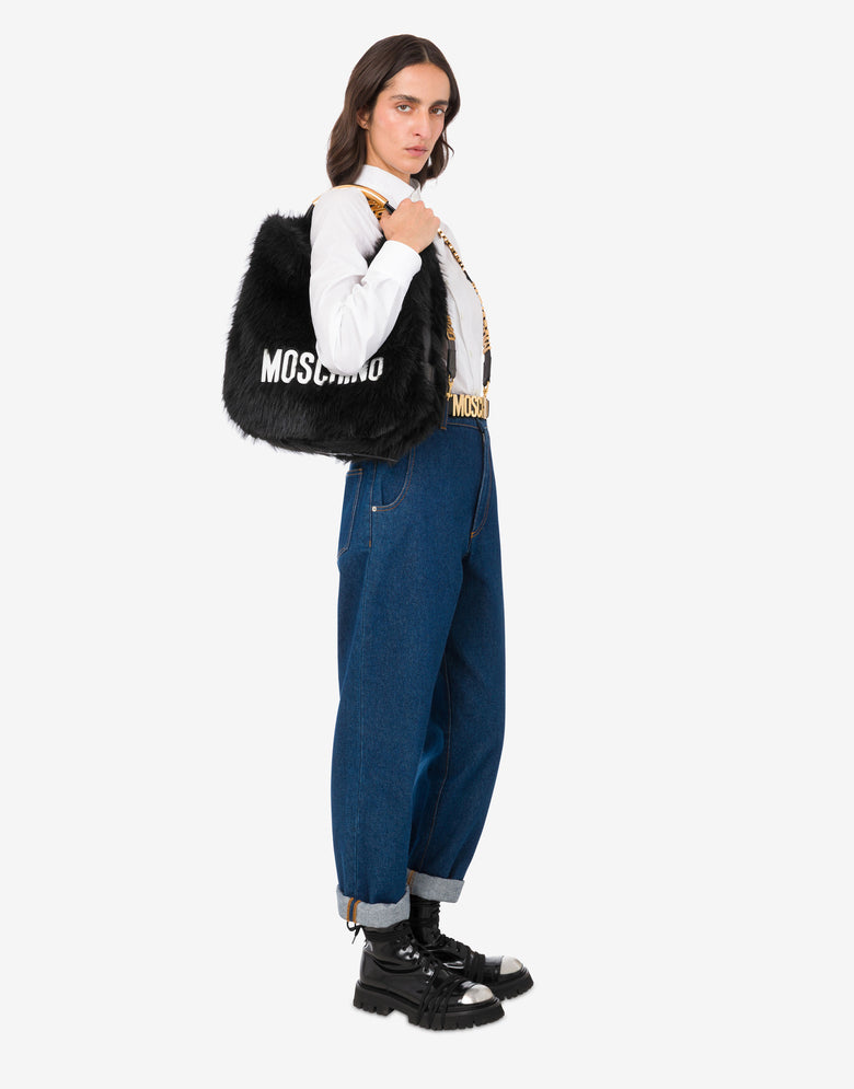 Moschino Handle Me Medium Bag Black Moschino 4