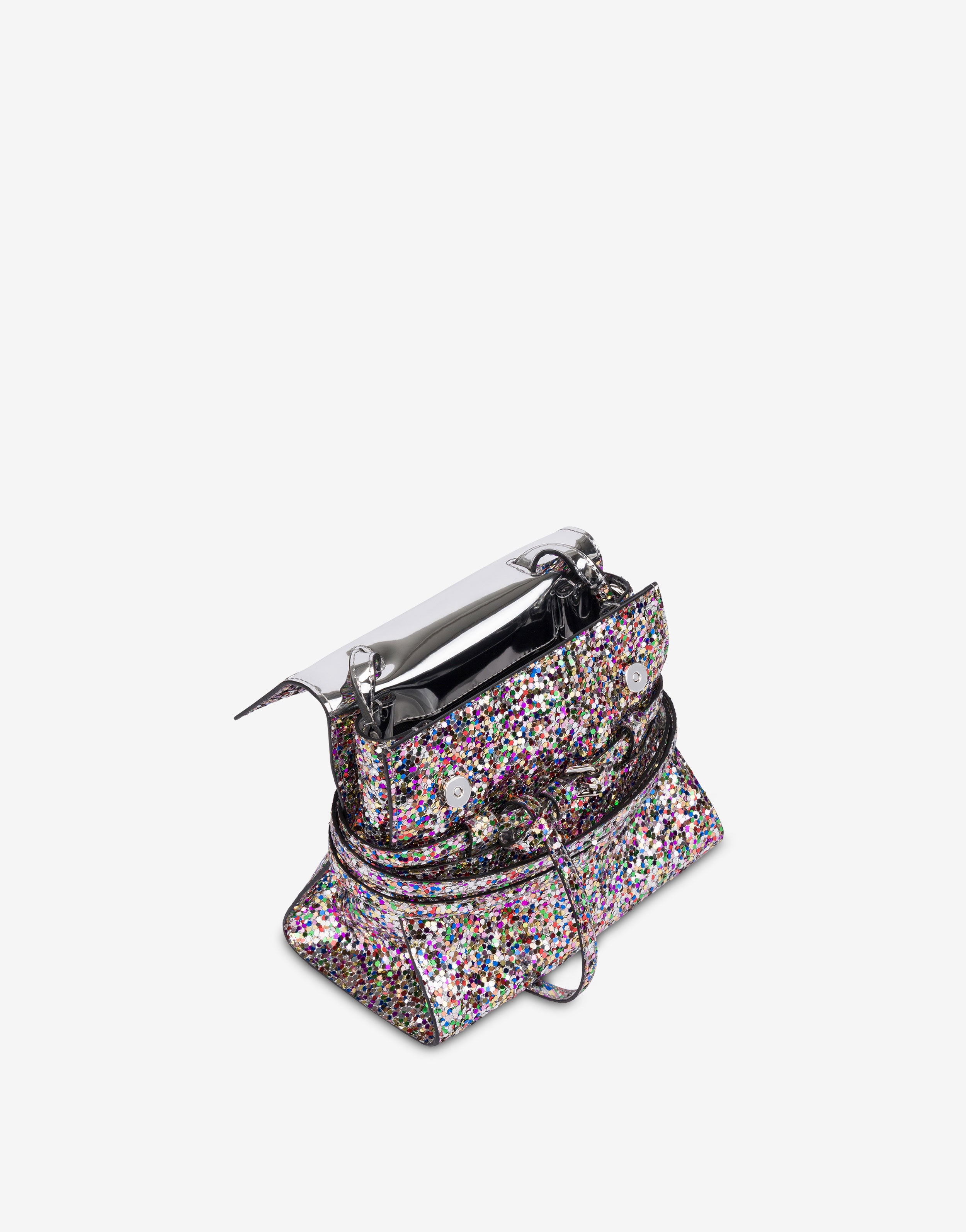 Moschino モスキーノ 「Tie Me」小型ハンドバッグ Moschino Tie Me Small Hand Bag | Moschino