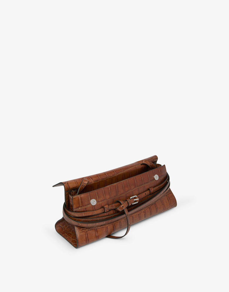 Bolsa a tiracolo Moschino Tie Me Leather Moschino 2