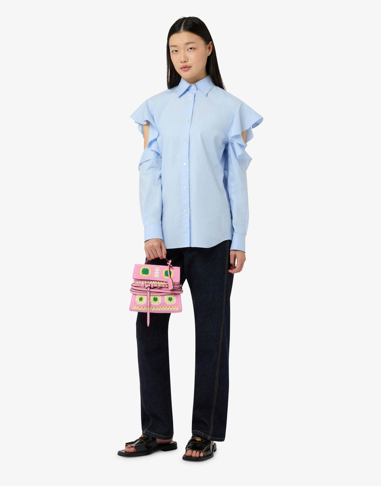 Moschino Tie Me small handbag Confetti pink Moschino 4