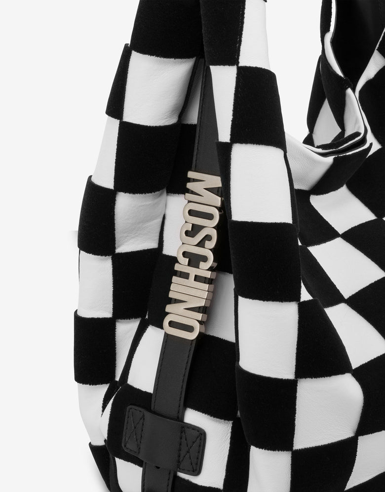 Moschino Handle Me 手袋：在线独家专卖 白色 Moschino 3