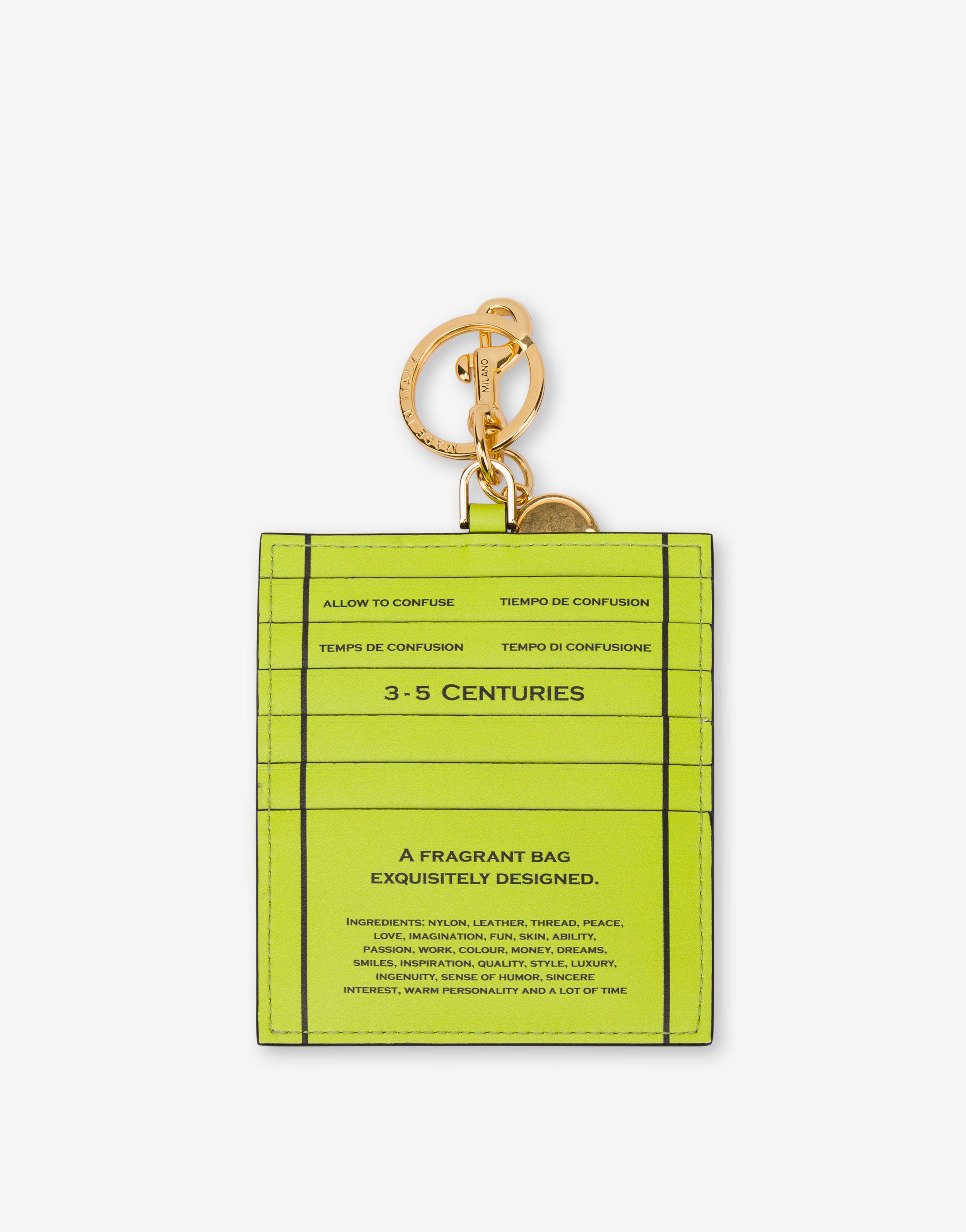 キーホルダー・キーリング Moschino Leather Keychain Moschino Bear Leather Keychain | Saks Fifth Avenue