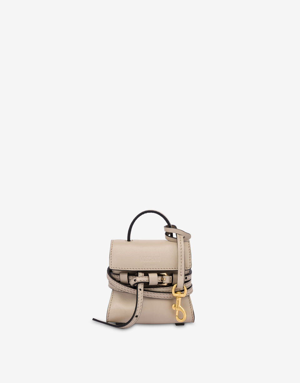 Micro saco Moschino Tie Me Beige claro Moschino 0