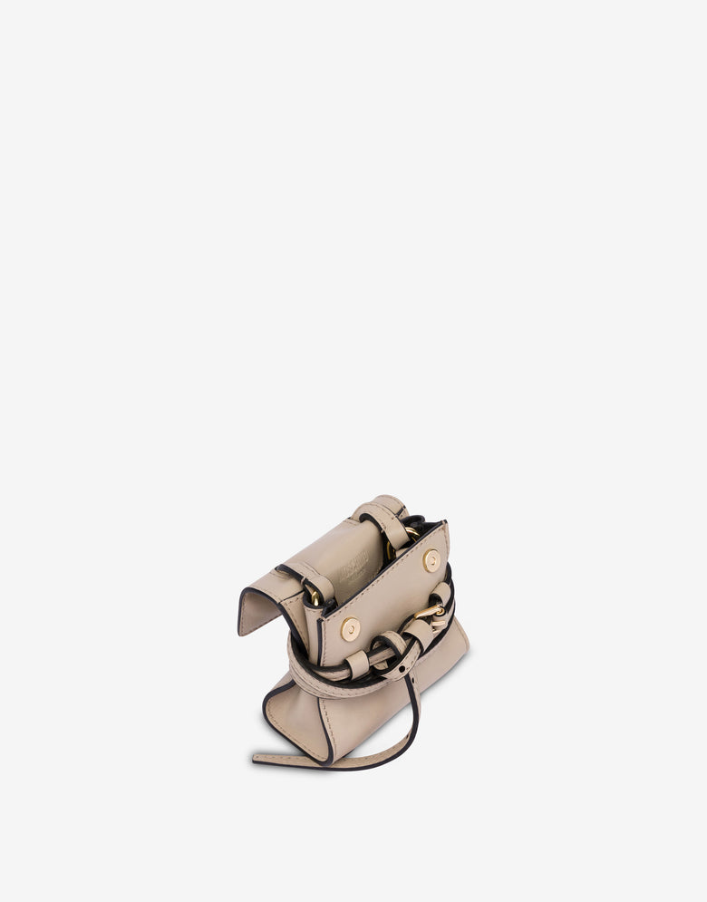 Micro saco Moschino Tie Me Beige claro Moschino 2