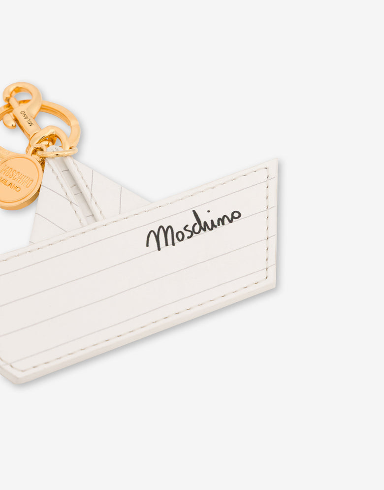 Goat keychain White Moschino 2