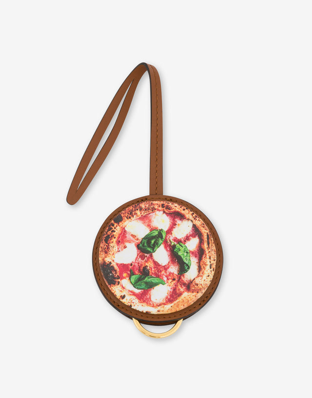 Pizza Charm Braun Moschino 0