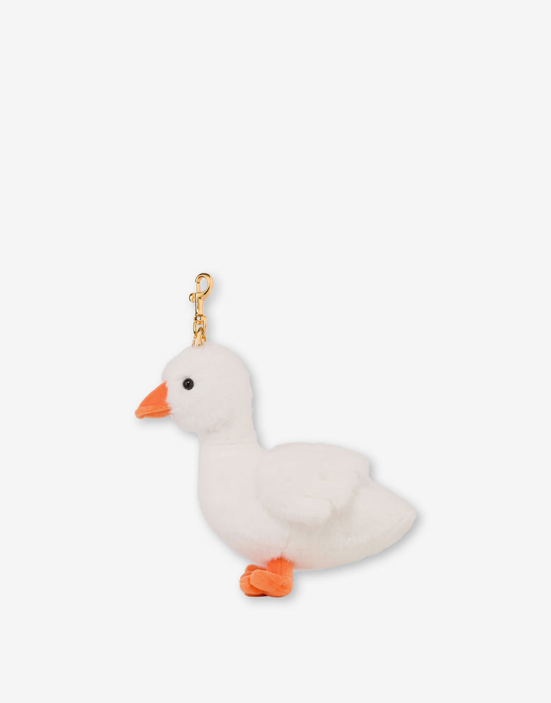 Charm Goose White Moschino 1