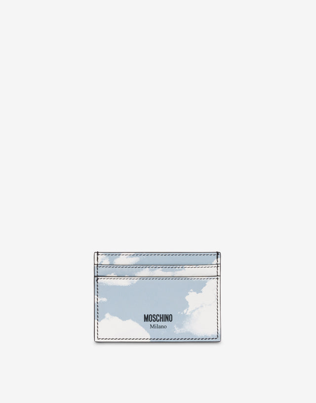Kartenhalter Archive Clouds Hellblau Moschino 0