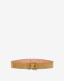 Suede belt