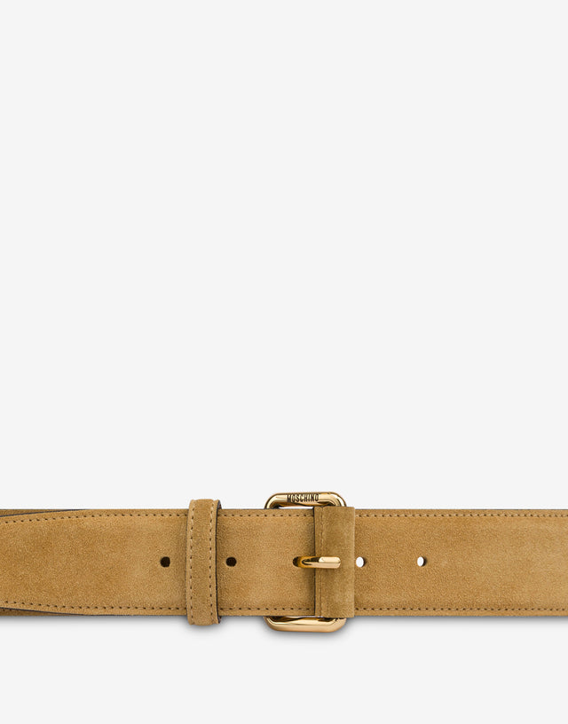Suede belt Beige Moschino 1