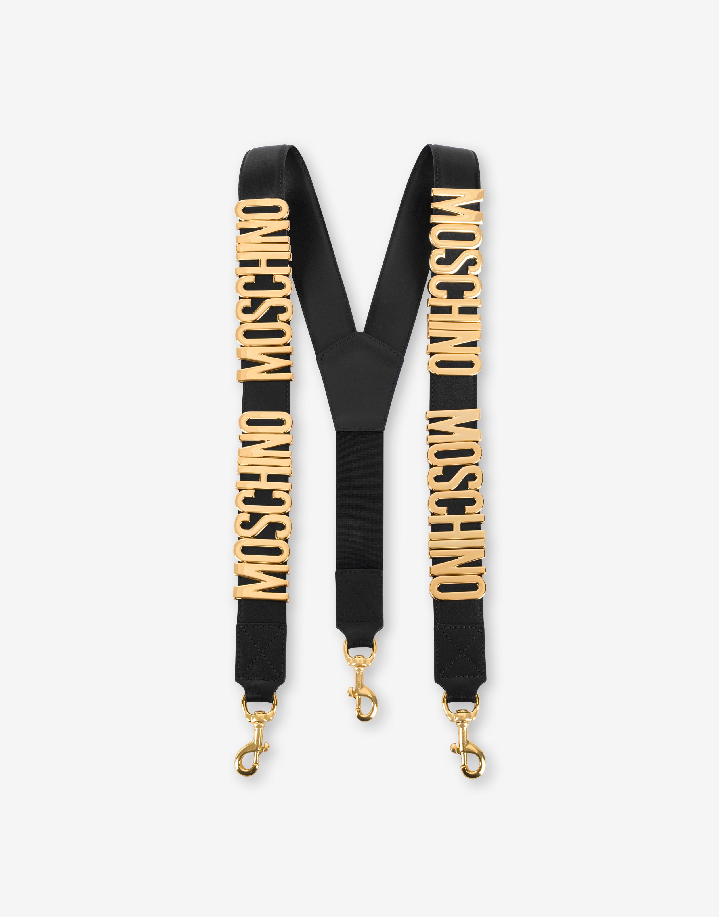 モスキーノ　ベルト Moschino モスキーノ ロゴプレート ベルト | ブラック | FARFETCH JP