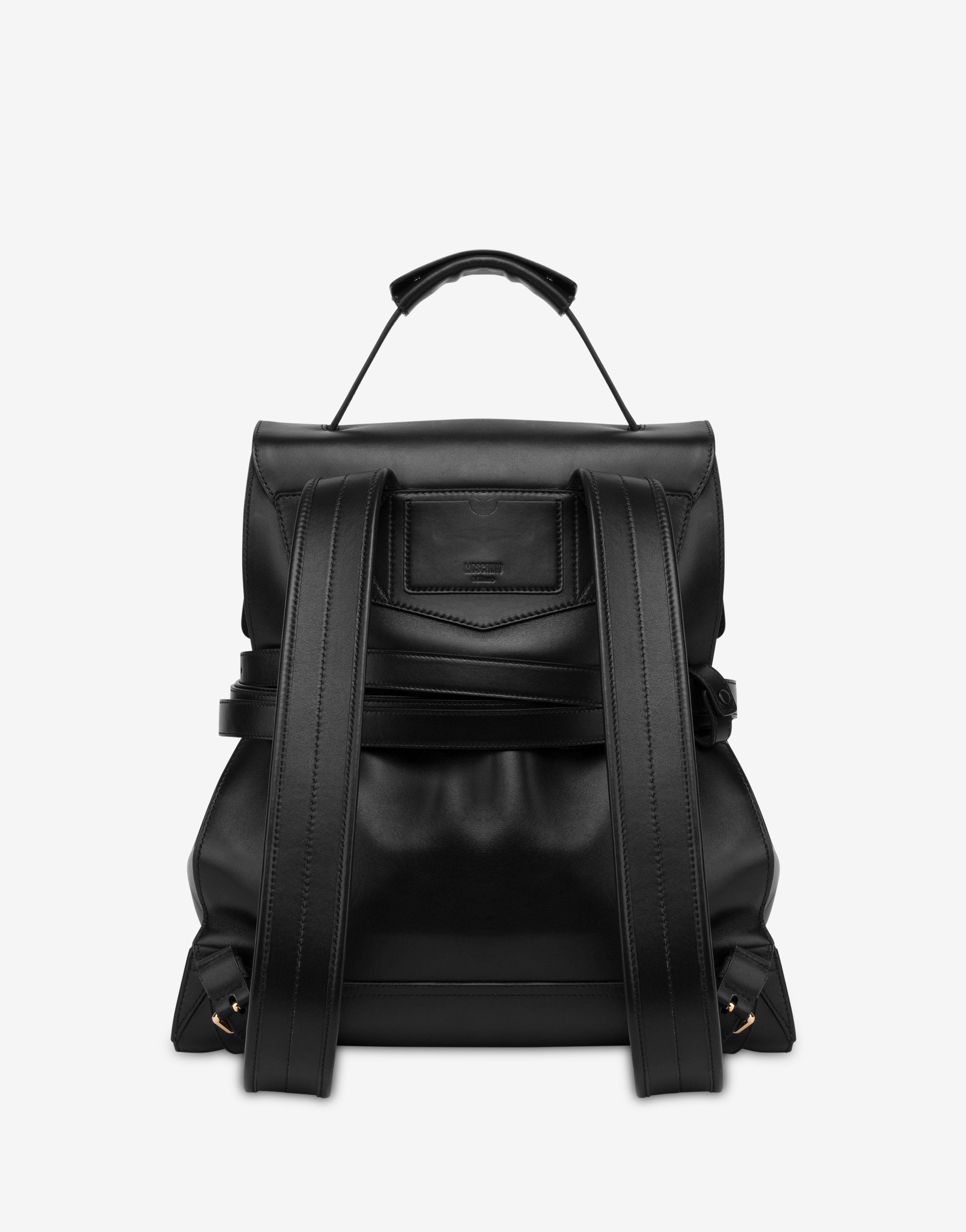 【Moschino】タイミーレザーバッグ Moschino - タイミー・レザー・ショルダーバッグ をオンライン