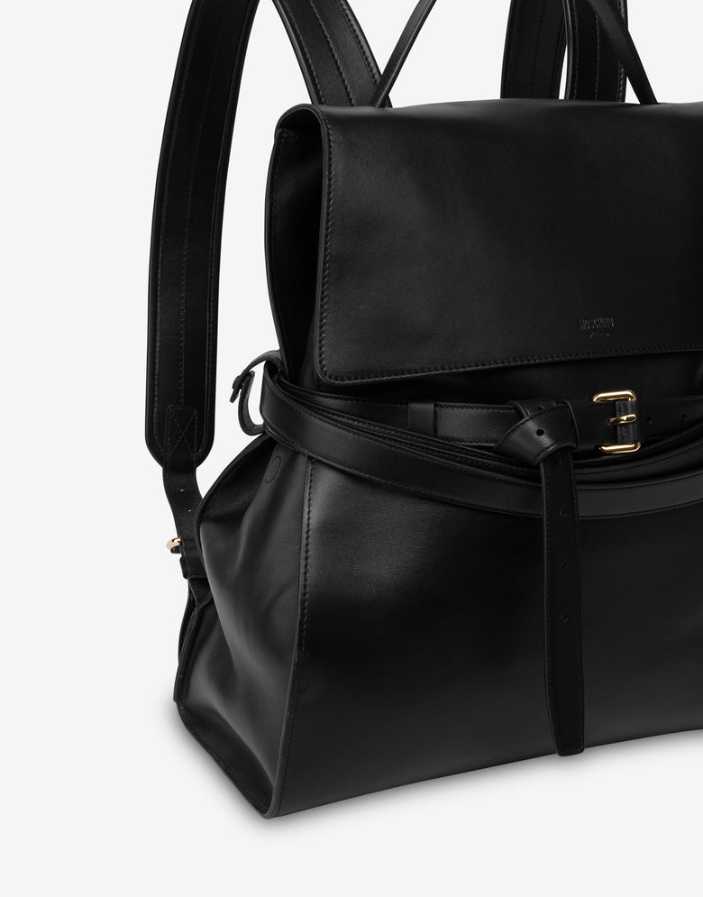 Zaino Moschino Tie Me Nero Moschino 3