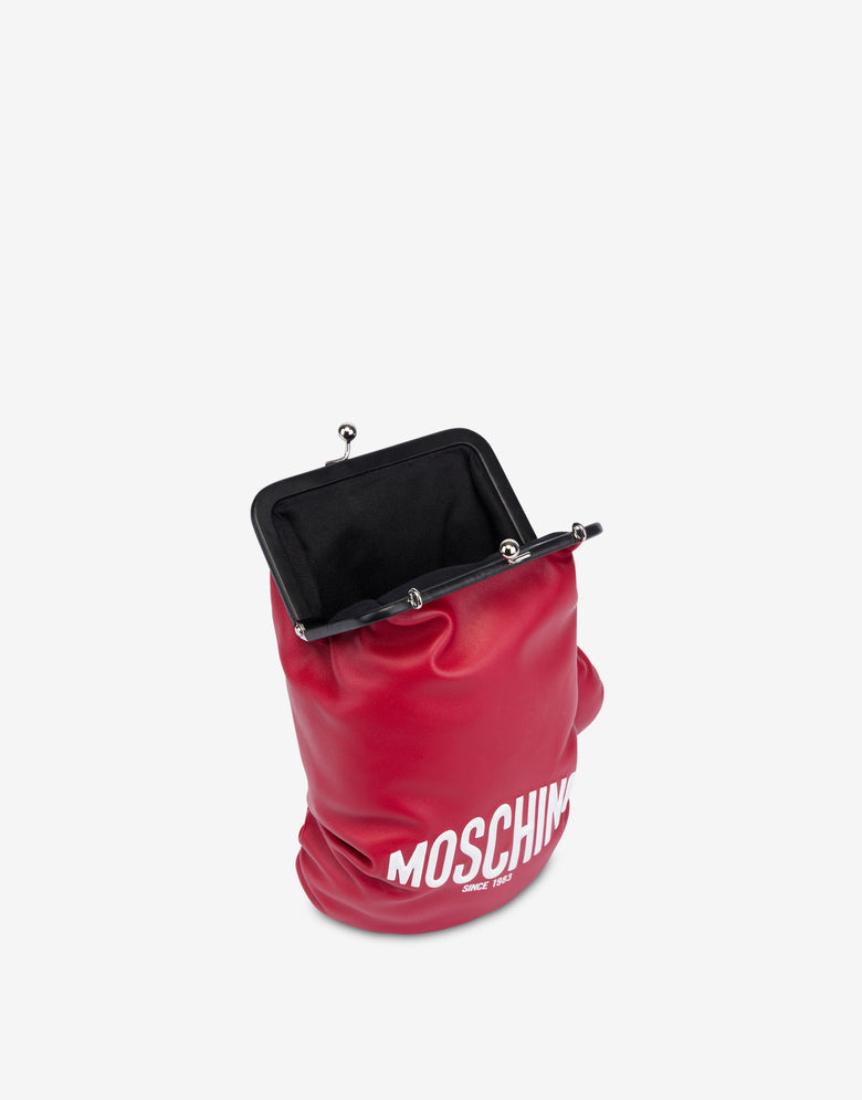 Boxing gloves bag Red Moschino 2