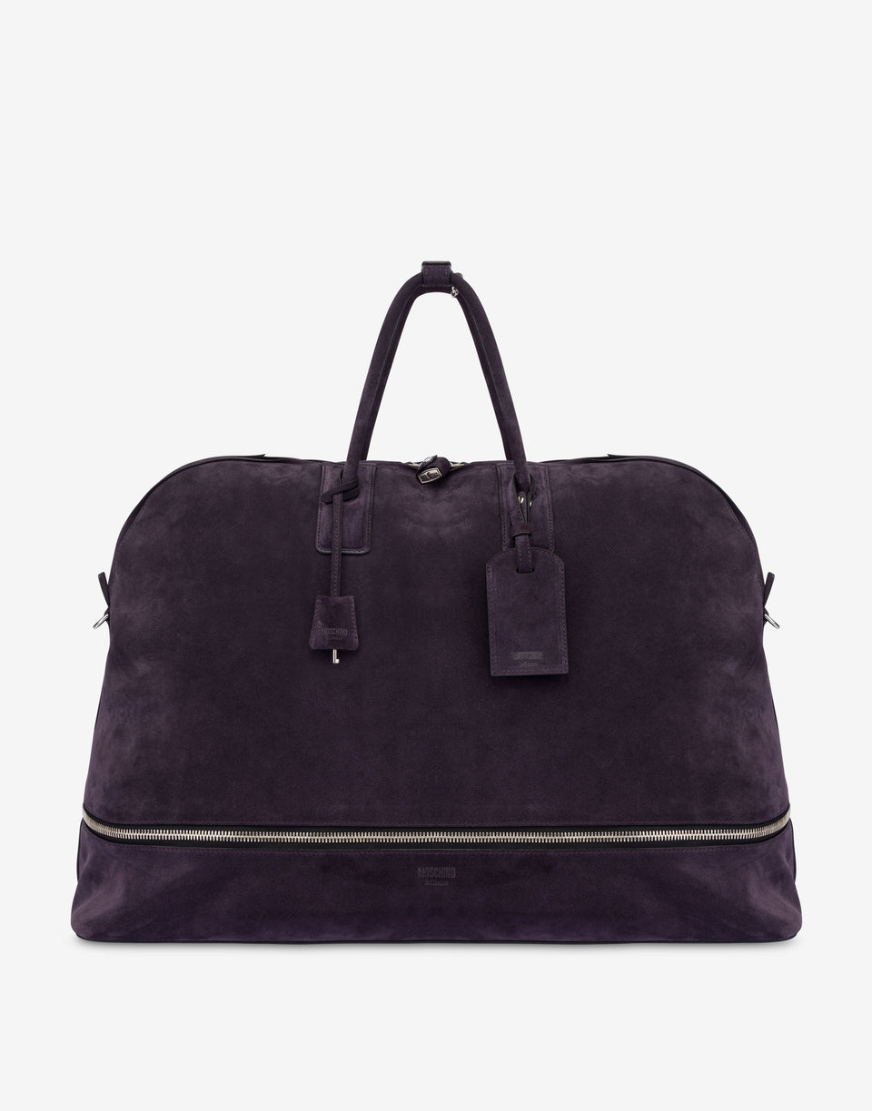 Large travel bag Deep purple Moschino 0