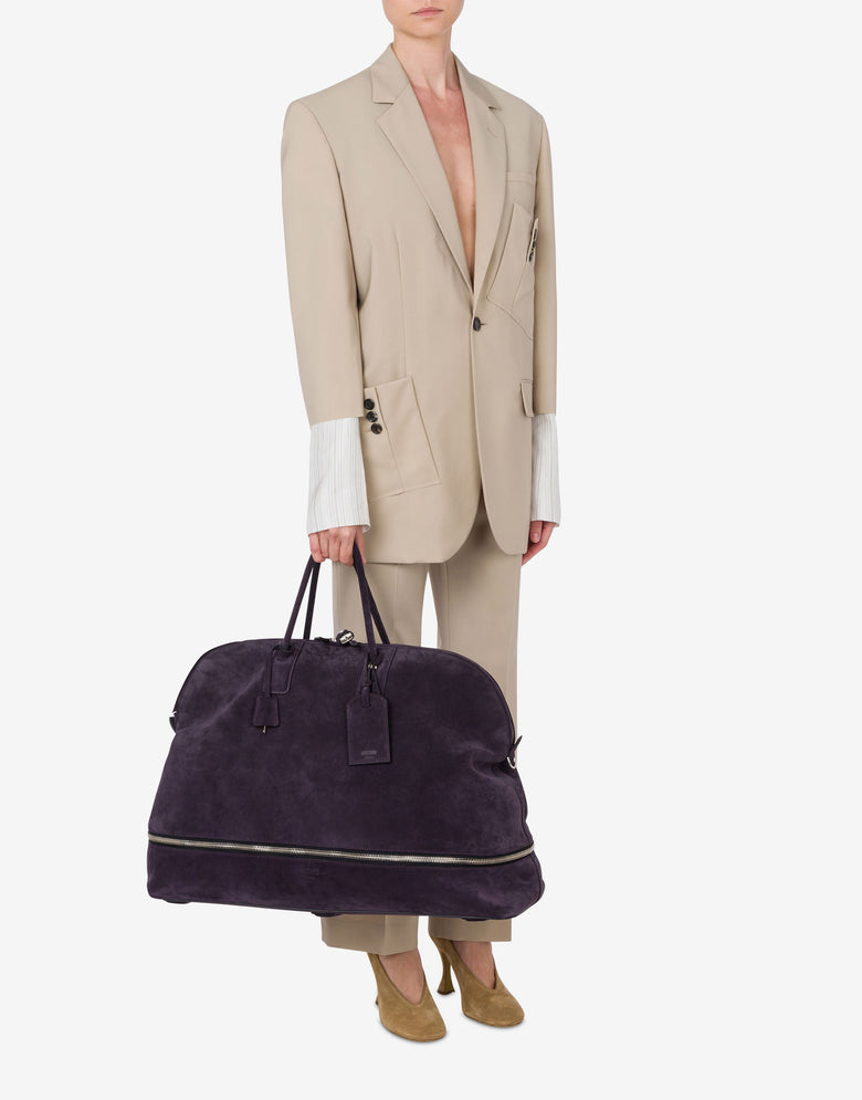 Large travel bag Deep purple Moschino 4