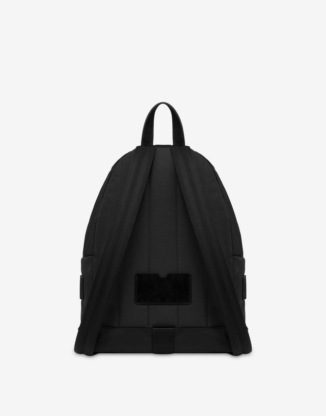 Cordura nylon backpack Large Black Moschino 1