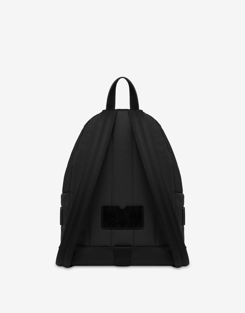 Cordura nylon backpack Large Black Moschino 1