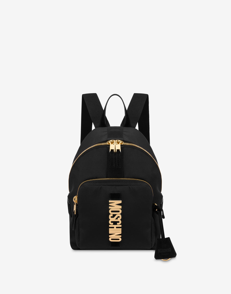 Cordura-Nylon-Rucksack Medium Schwarz Moschino 0