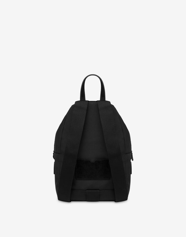 Cordura nylon backpack Medium Black Moschino 1