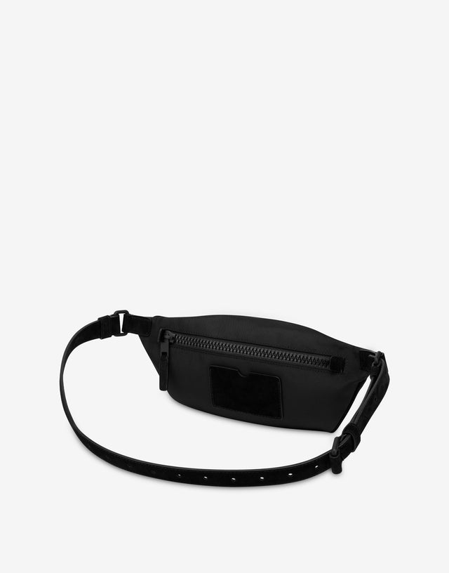 Gürteltasche aus Cordura-Nylon Schwarz Moschino 1