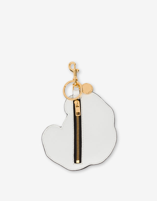 Schlüsselanhänger Croissant Beige Moschino 1