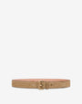 Suede belt